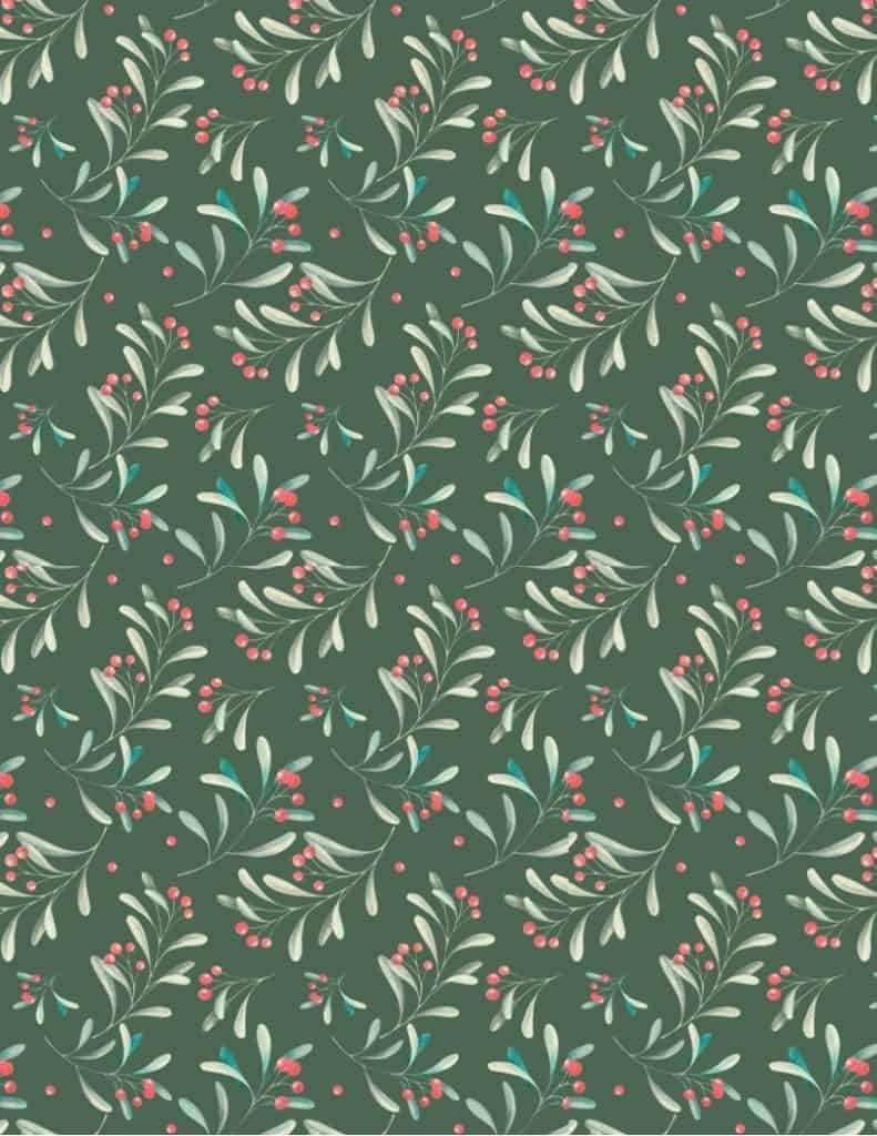 Printable Wrapping Paper (60 Free Pdfs For All Occasions) throughout Christmas Paper Design Printable