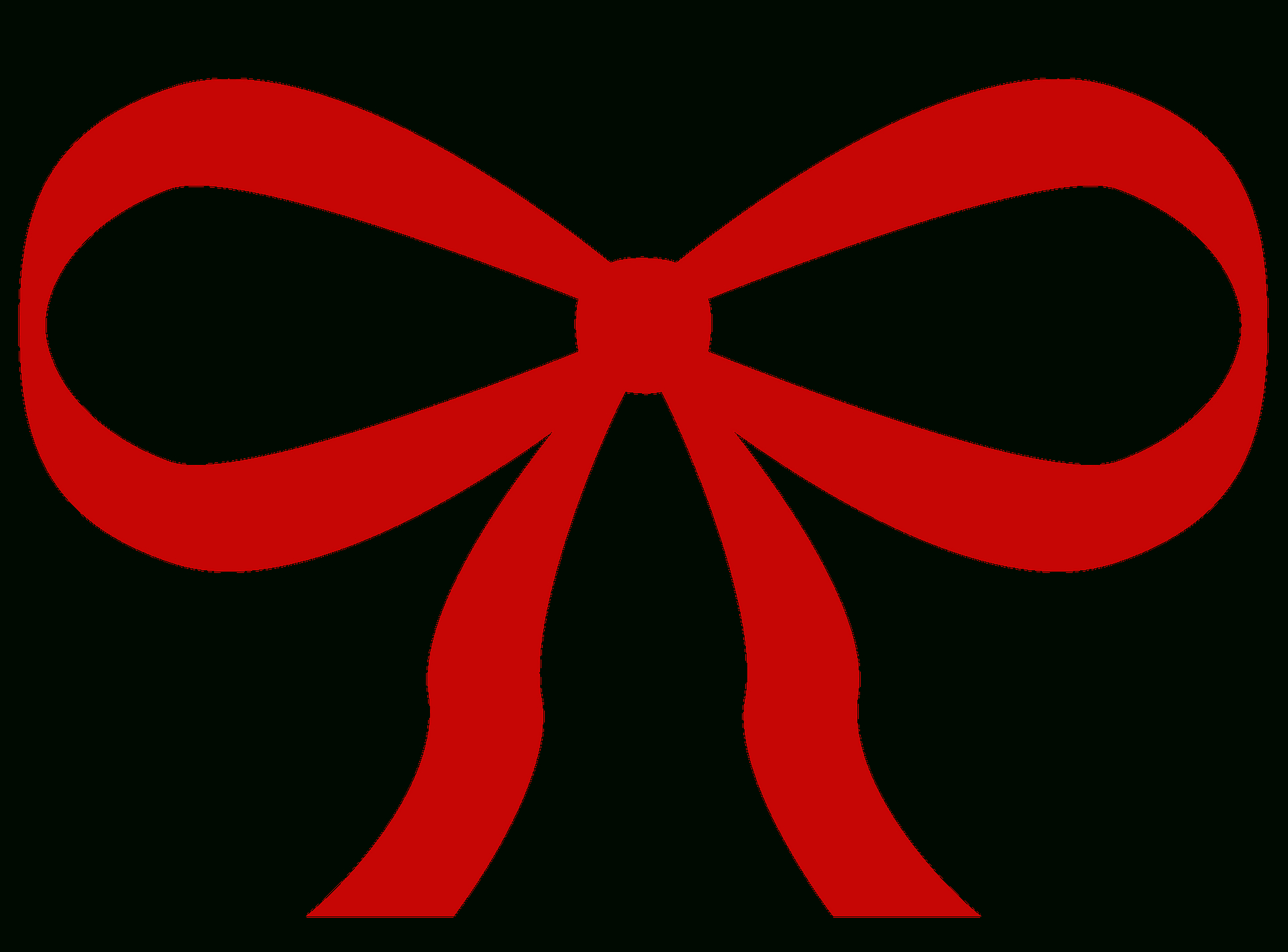 Red Christmas Bow - Free Vector Clipart Images On Creazilla intended for Printable Red Christmas Bow