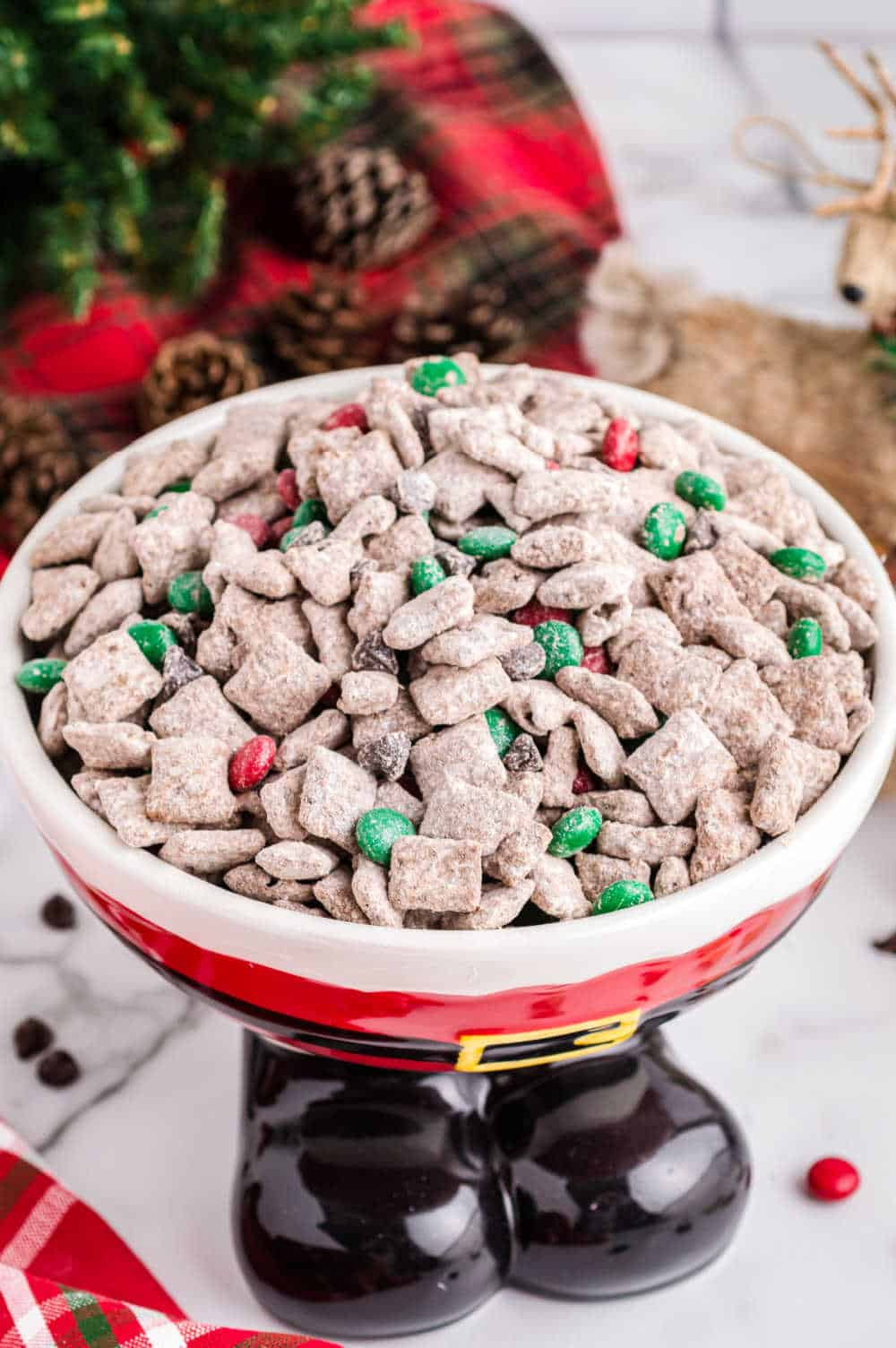 Reindeer Chow pertaining to Reindeer Food Recipe