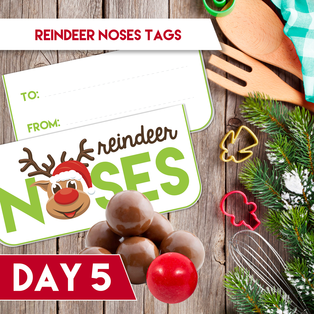 Reindeer Noses Printable – The Road To Loving My Thermo Mixer for Reindeer Nose Printable