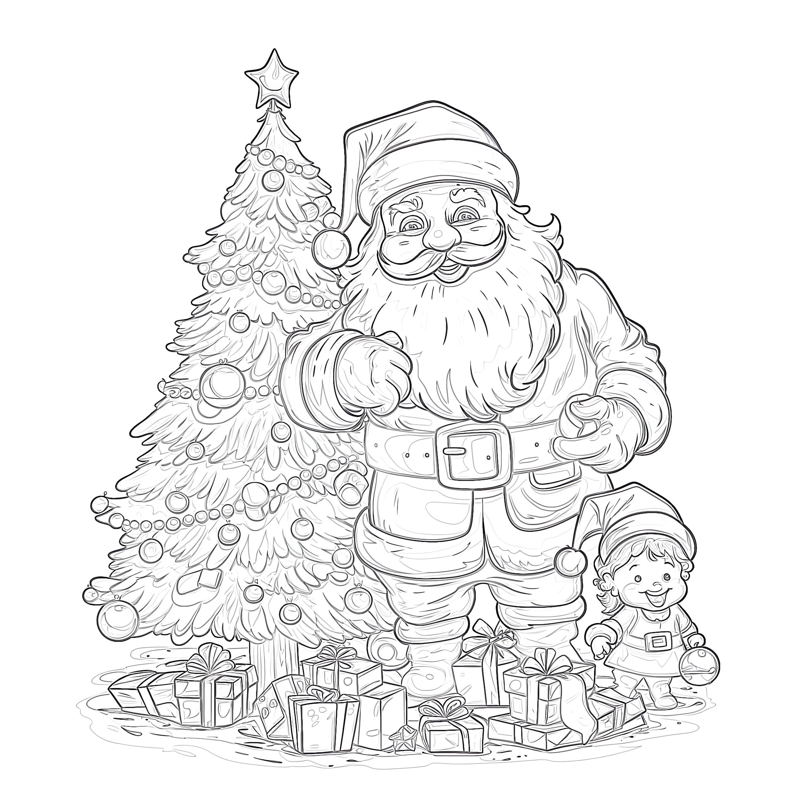 Santa Claus Images To Color | Coloring Pages Mimi Panda throughout Santa Beard Coloring Printable