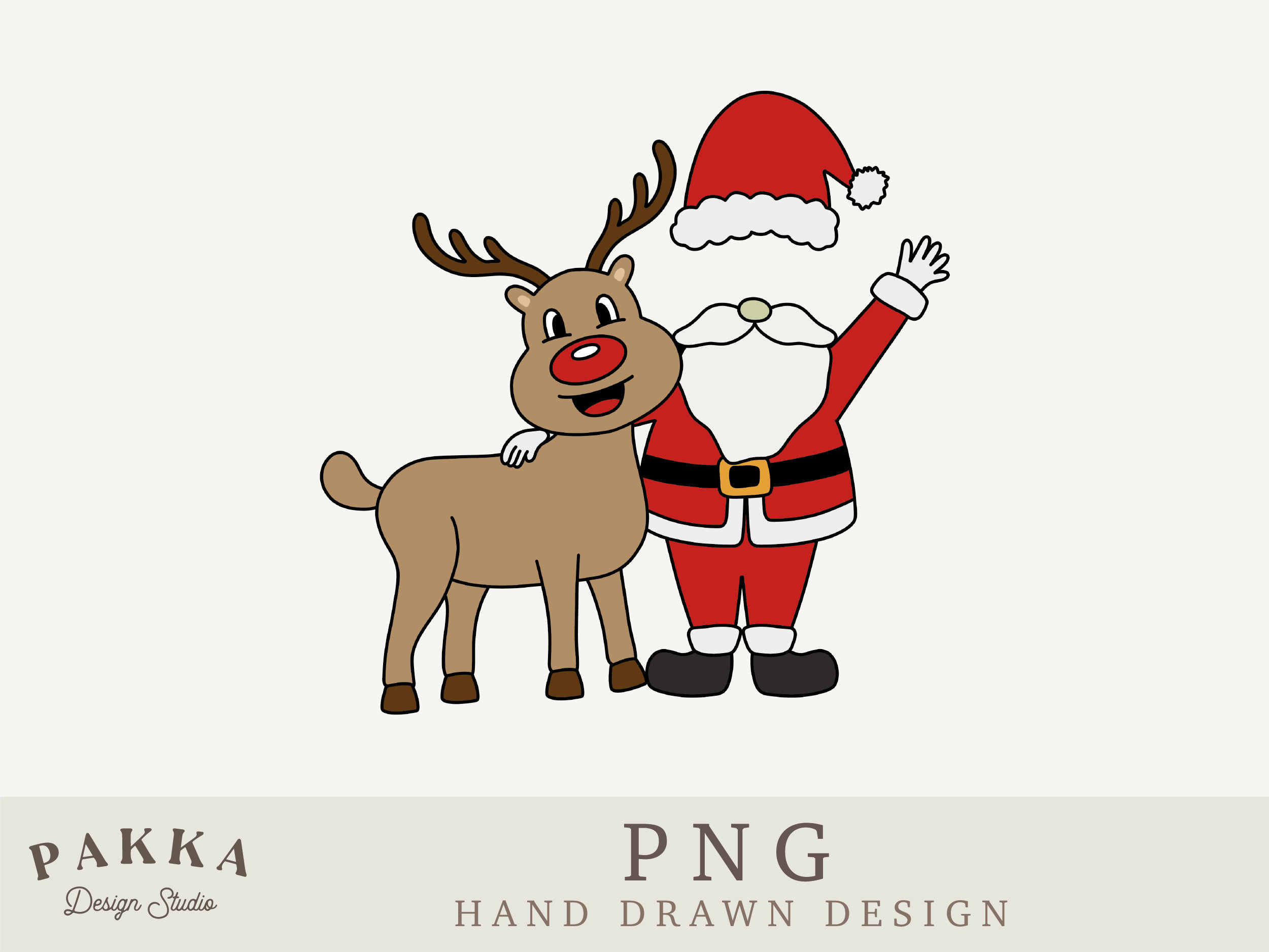 Santa Face Blank Bundle With Reindeer, Add Your Own Photo, Diy inside Santa Reindeer Printable