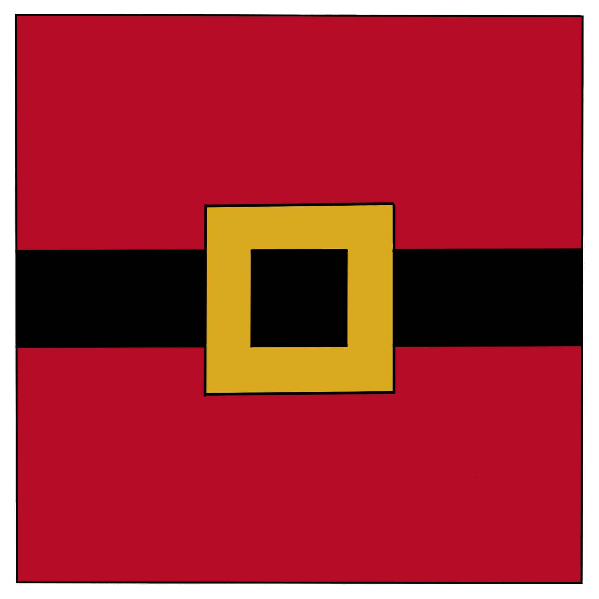 Santa'S Belt Quilt Block Pattern - Always Expect Moore with Santa Belt Buckle Printable