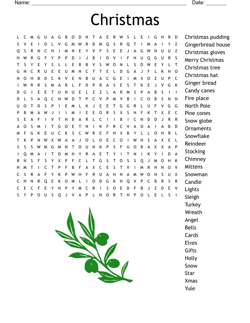 Santa&amp;#039;S Workshop - Hard Word Search - Wordmint within Challenging Christmas Word Search Printable