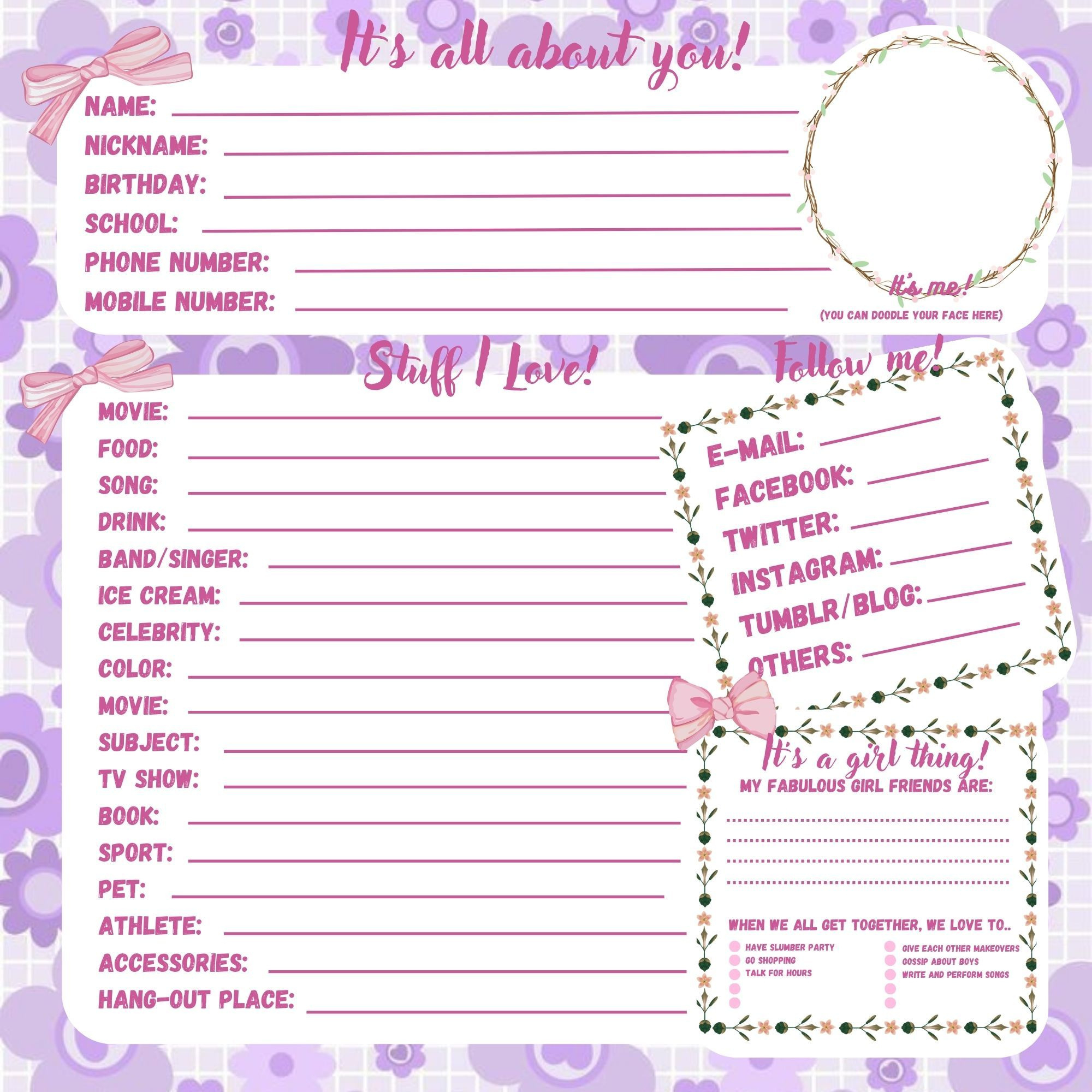 Slam Book Templatealshieees - Raket.ph inside Slam Book Sample Template