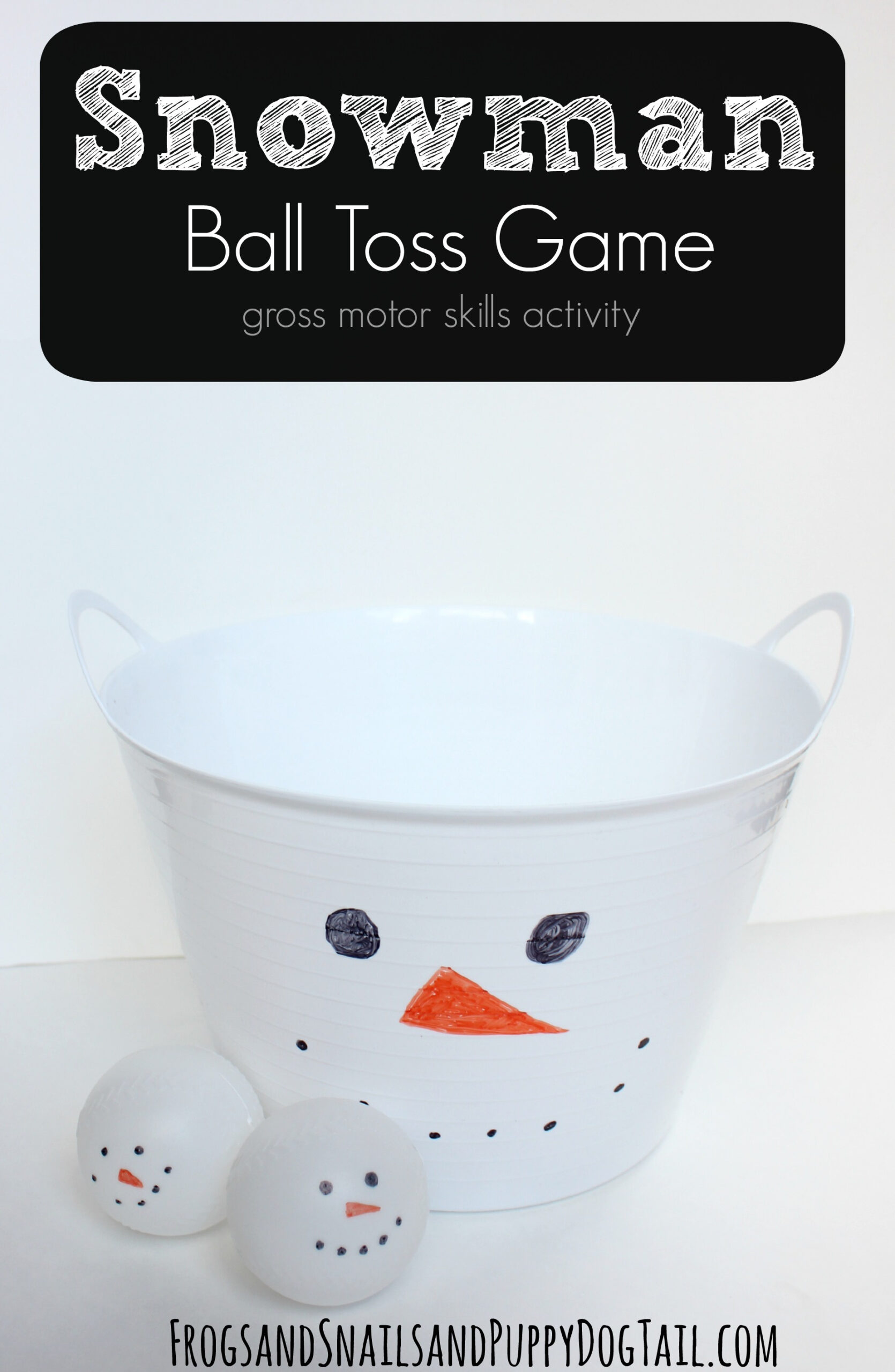 Snowman Ball Toss Game - Fspdt within Snowball Toss Game Printable