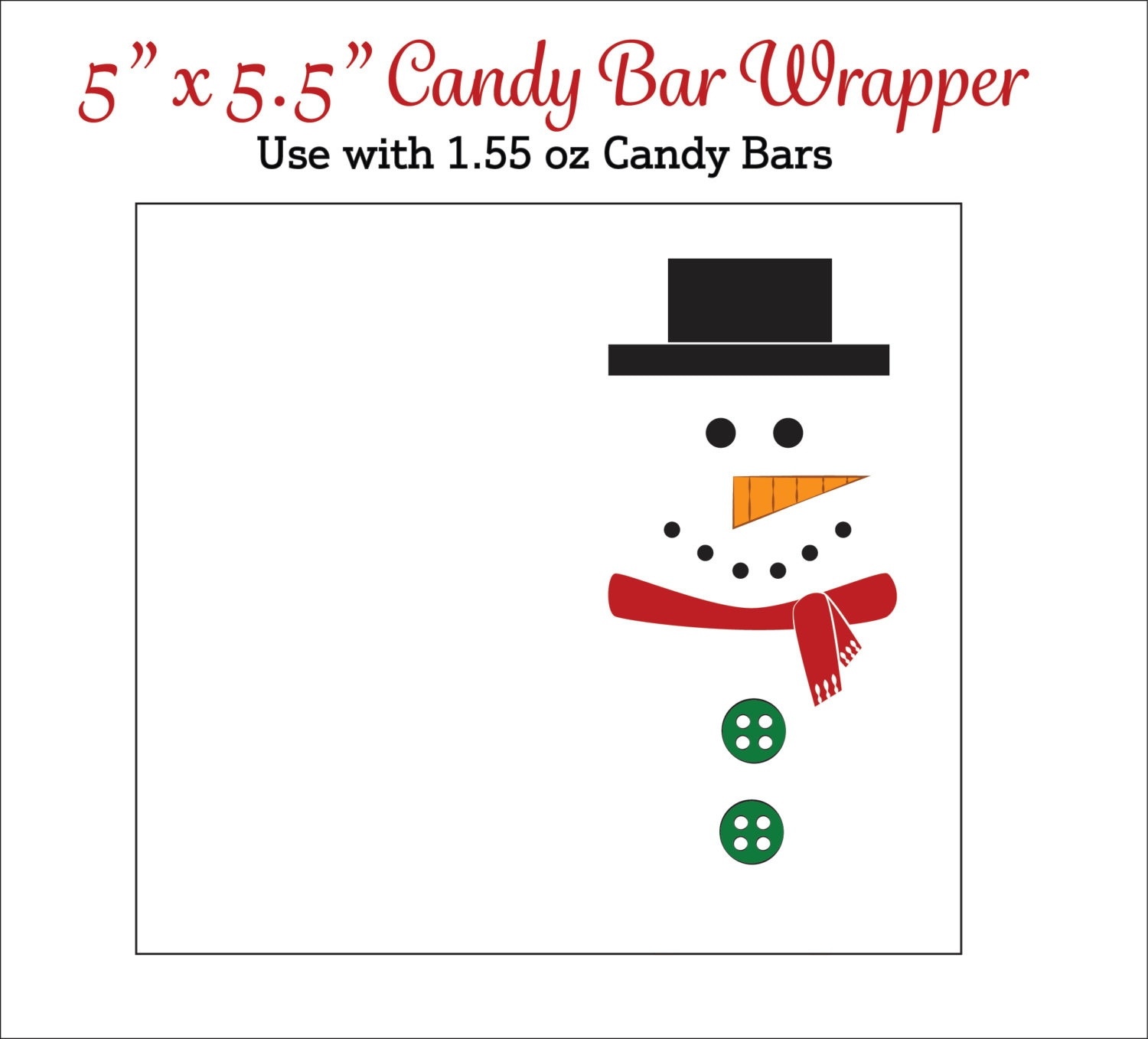Snowman Candy Bar Wrappers - Printable Snowmen Candy Wrappers intended for Christmas Candy Bar Wrapper Template Free