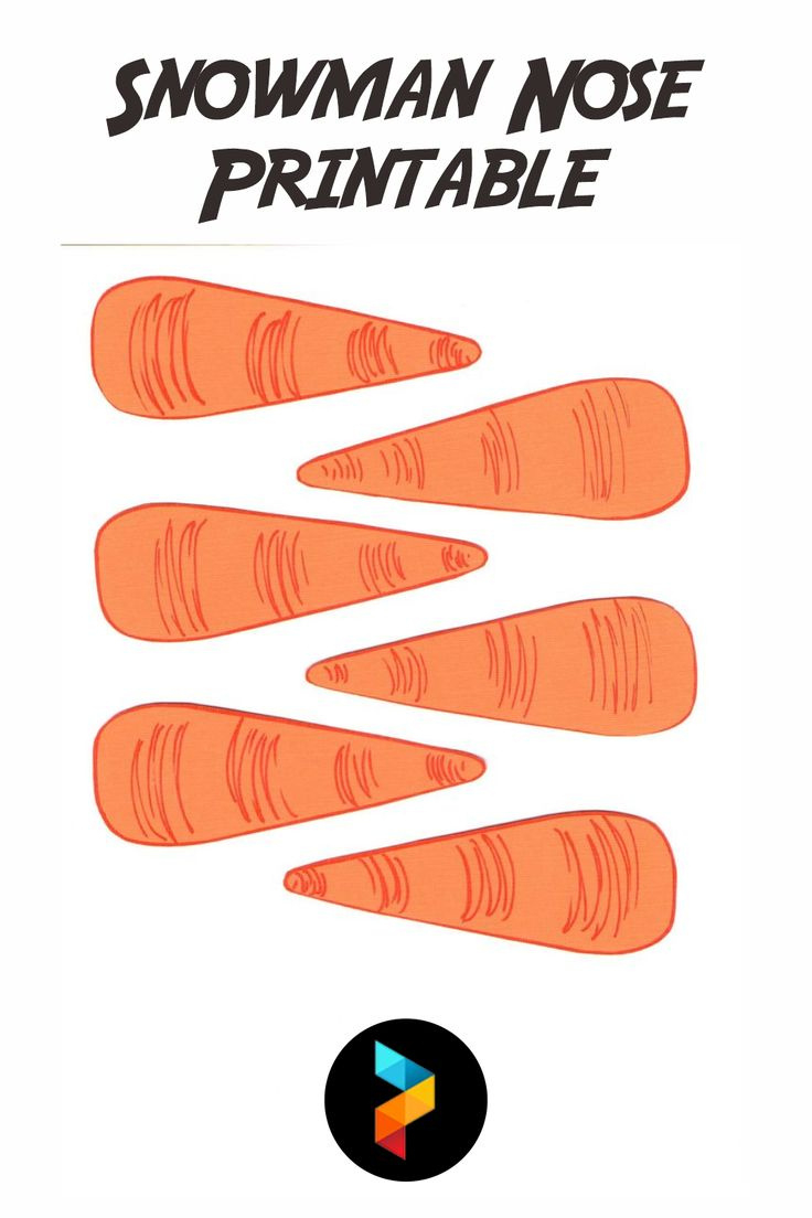 Snowman Nose - 10 Free Pdf Printables | Printablee regarding Printable Snowman Nose Pattern