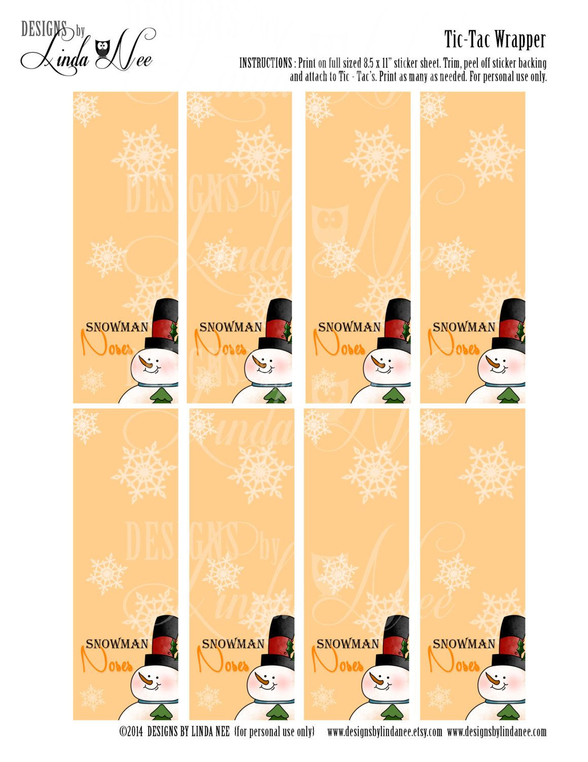 Snowman Popcorn Wrapper - Free Printable! - Happy Home Fairy regarding Printable Snowman Popcorn Wrappers