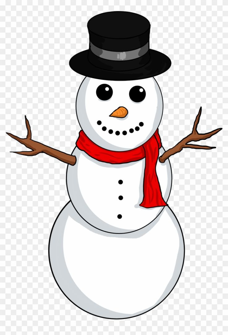 Snowman Transparent Background Clipart - Snow Man Clipart - Free throughout Printable Snowman Clipart