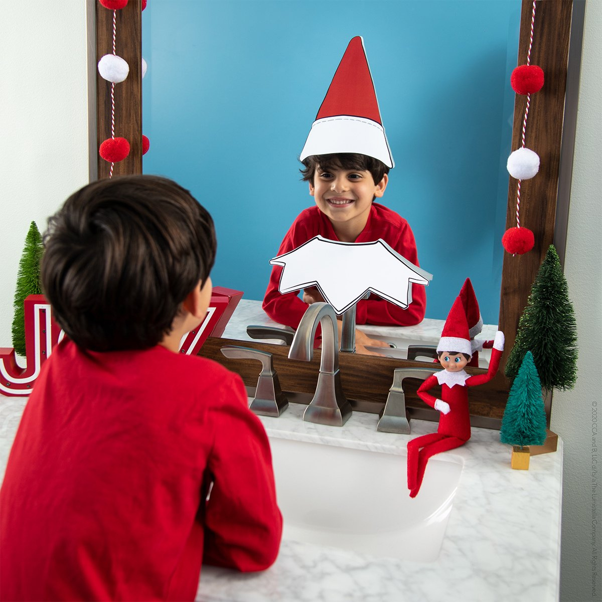 Spitting Image | The Elf On The Shelf in Printable Elf on the Shelf Hats