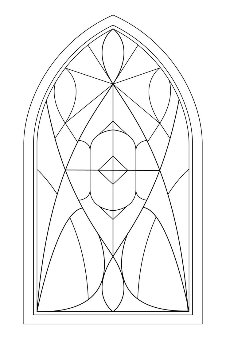Stained Glass Templates - 13 Free Pdf Printables | Printablee in Free Printable Religious Stained Glass Patterns