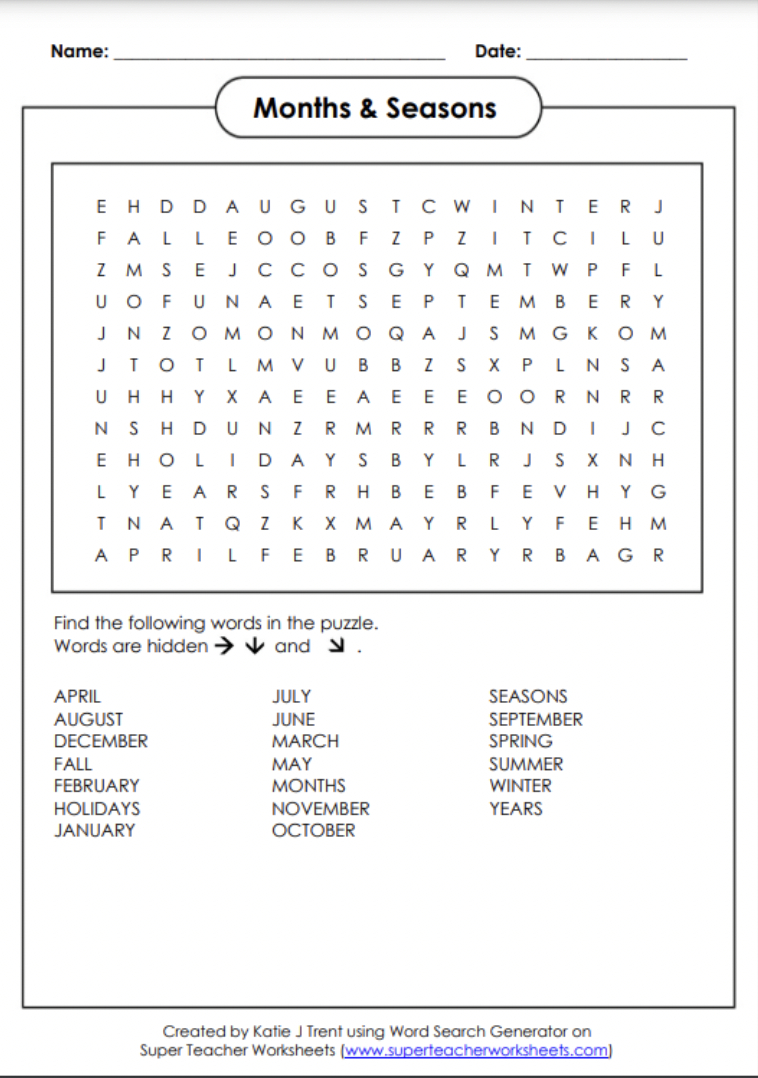 Super Teacher Worksheets | Katie J. Trent within Super Teacher Worksheets Free Printable