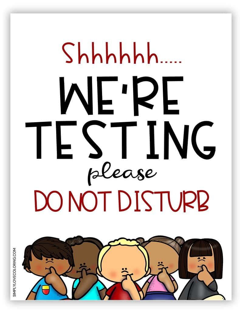 Testing In Progress Sign Printable (Free Pdf Downloads) - Simply inside Free Printable Testing Signs