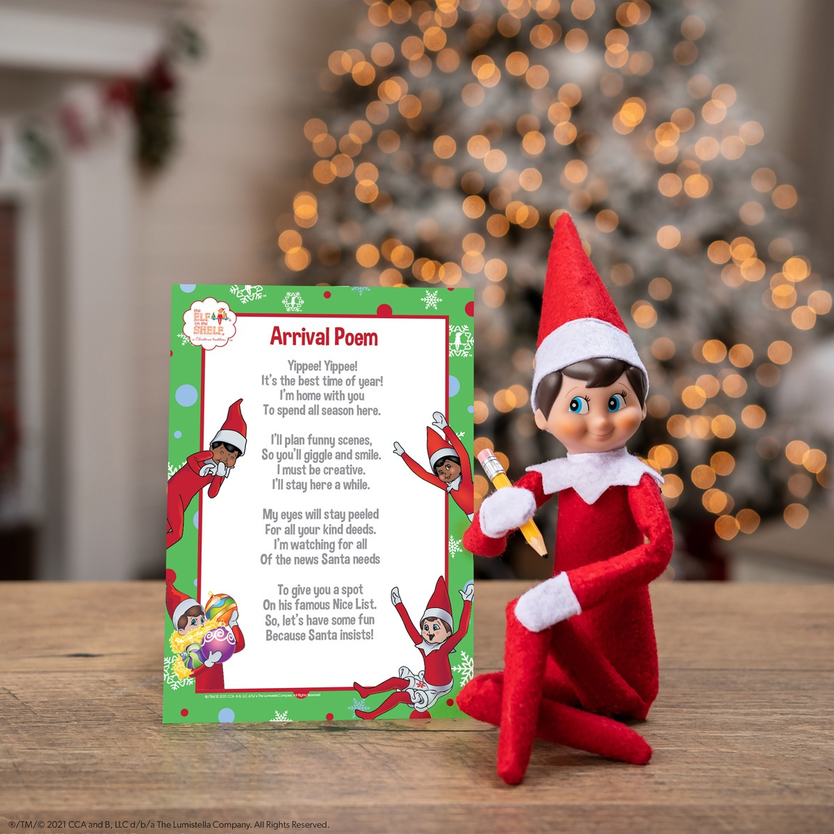 The Elf On The Shelf® Arrival Poem | The Elf On The Shelf pertaining to Printable Elf on the Shelf Arrival