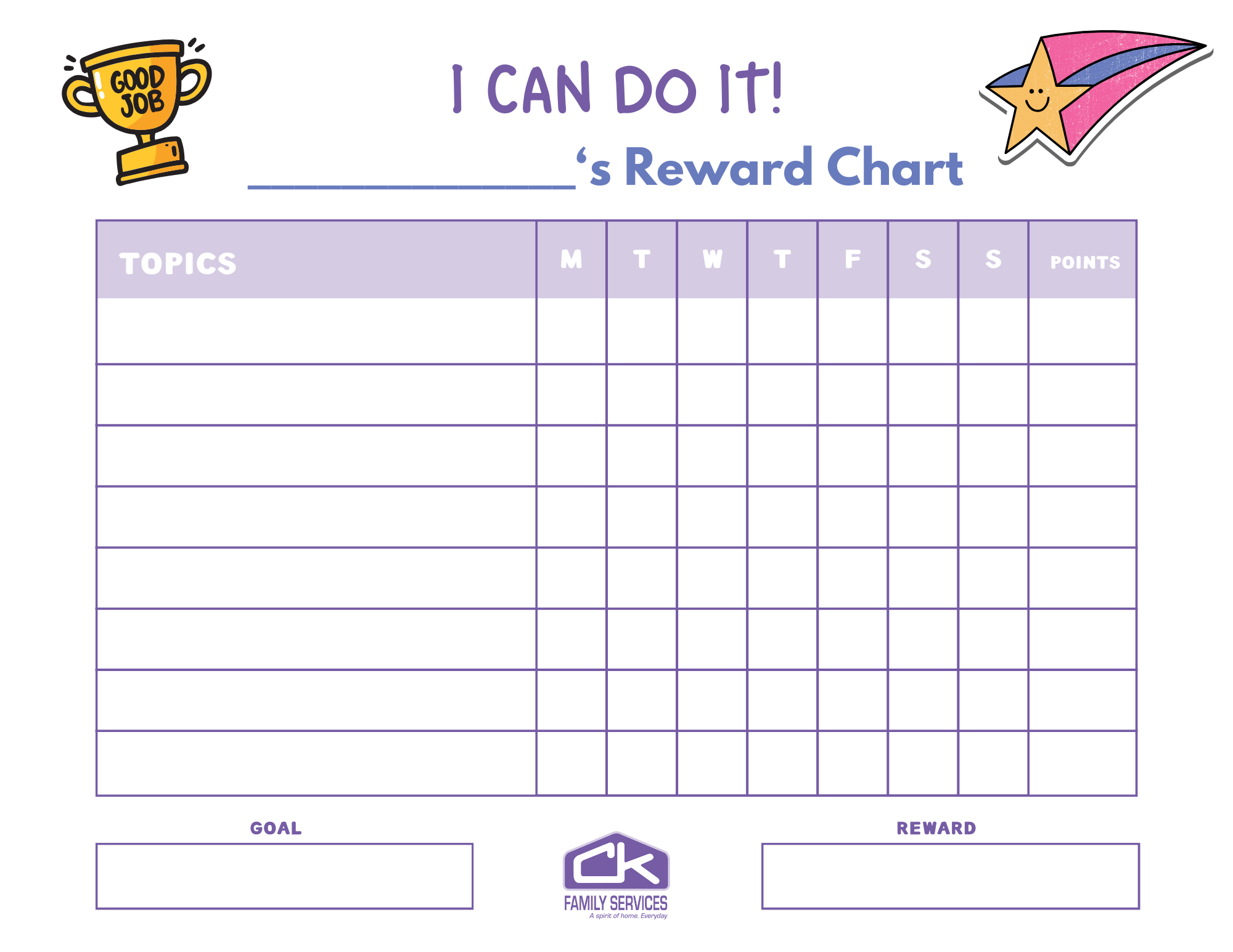 The Power Of Sticker Charts: Encouraging Good Behavior With in Downloadable Free Printable Sticker Chart
