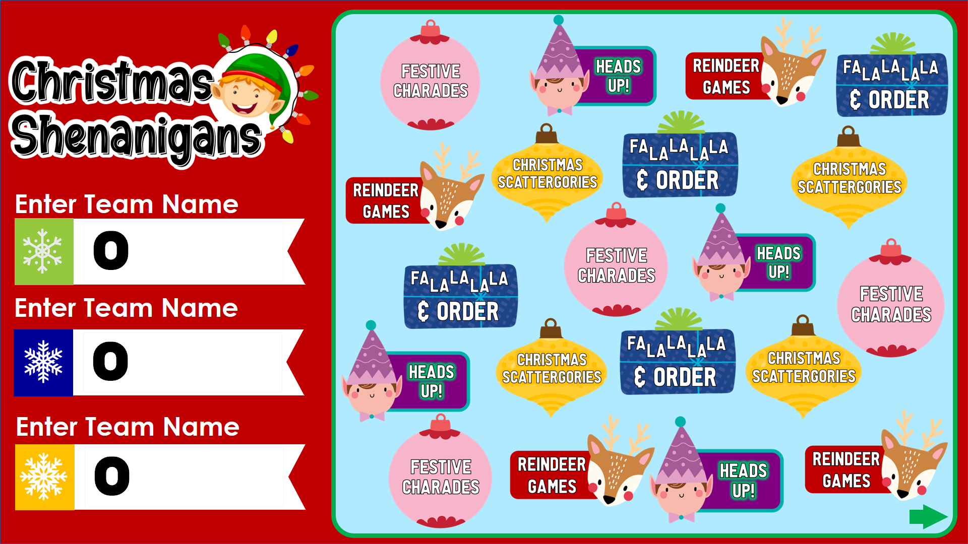 Throw Your Own Christmas Party Game Show This Holiday Season! inside Christmas Heads Up Printable