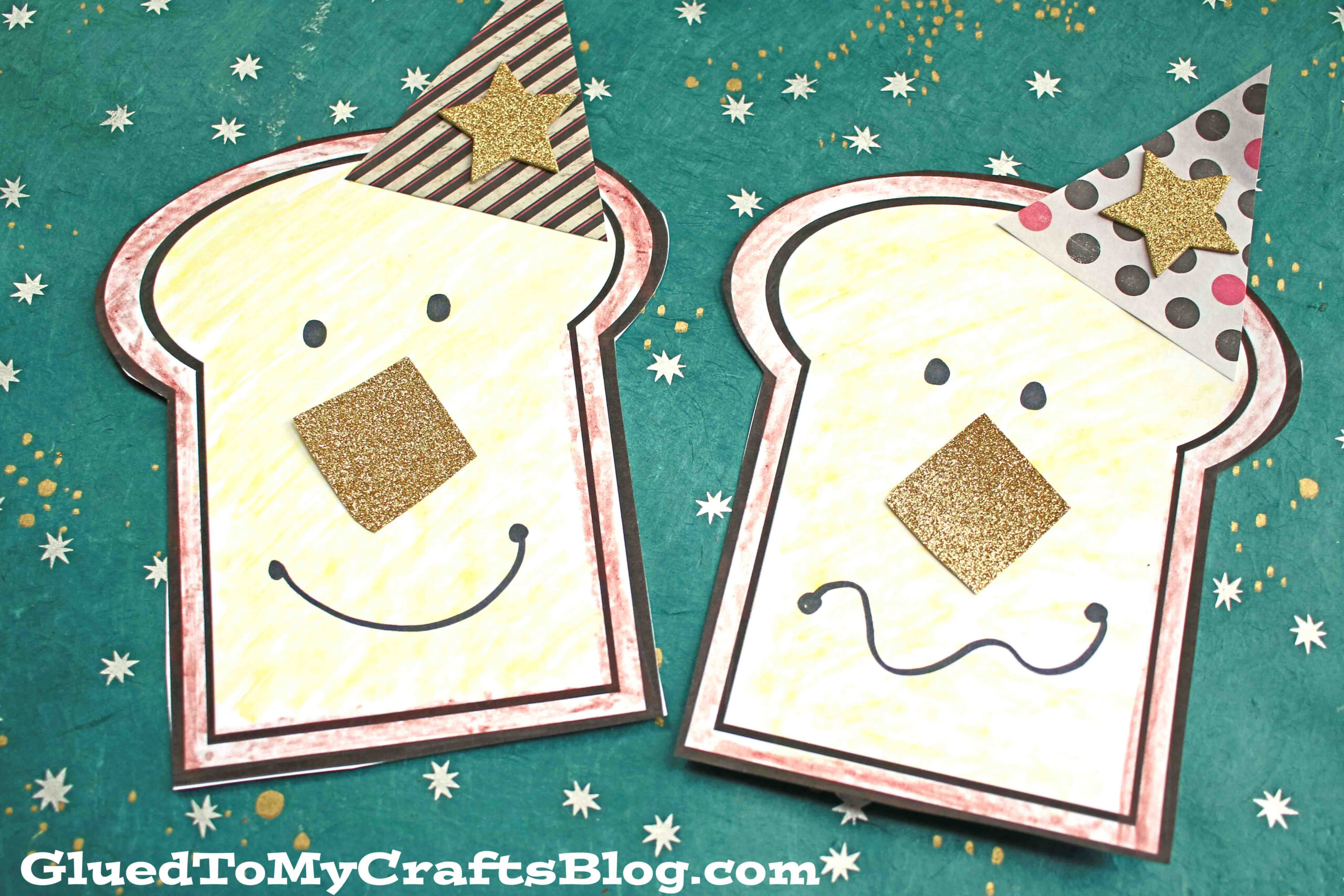 Toast To A New Year - Paper Craft Idea inside Toast To A New Year Printable