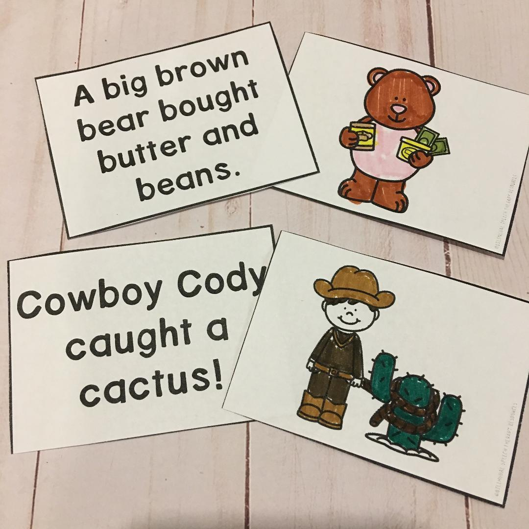 Tongue Twister For Kids: Free Flashcard Download - Speech Is Beautiful for Free Printable Tongue Twisters