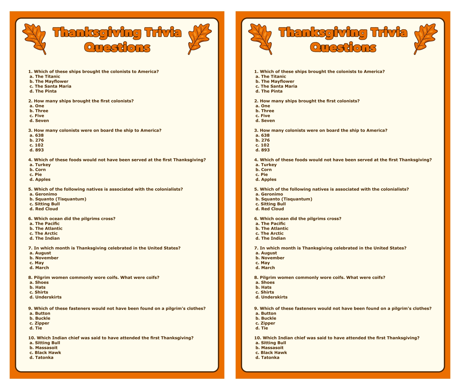 Trivia Questions And Answers - 10 Free Pdf Printables | Printablee throughout Free Printable Trivia Questions and Answers