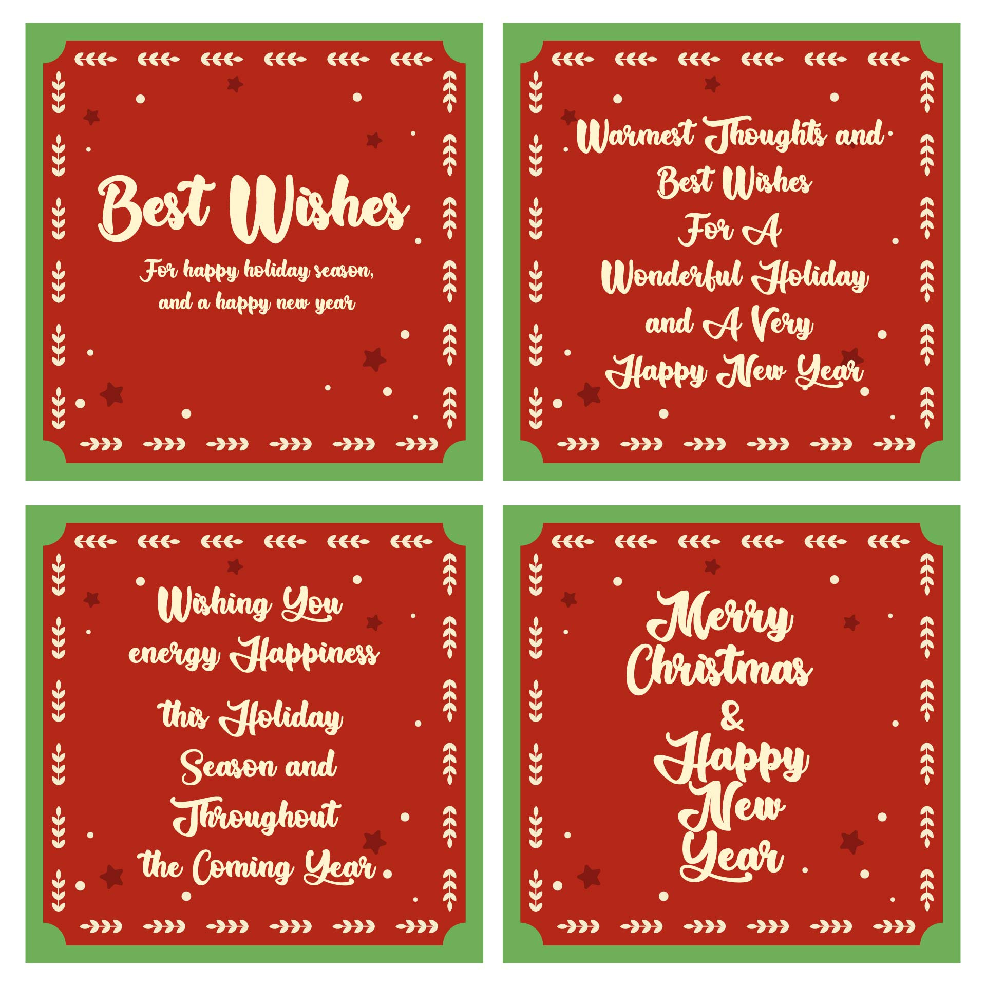 Verses For Cards - 10 Free Pdf Printables | Printablee for Free Printable Christmas Card Verses