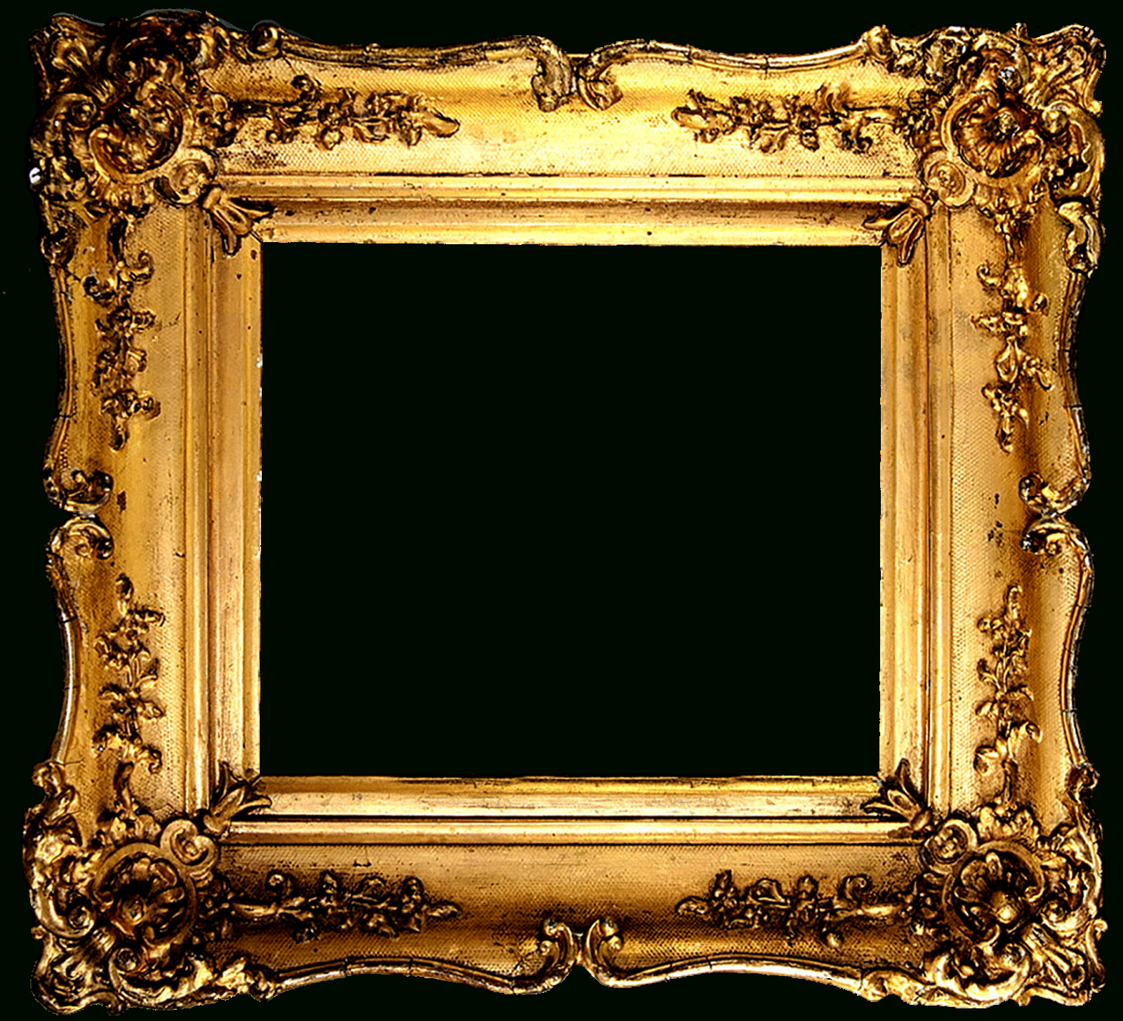 Vintage Gold Gilded Frames Free Printables! in Free Printable Frames