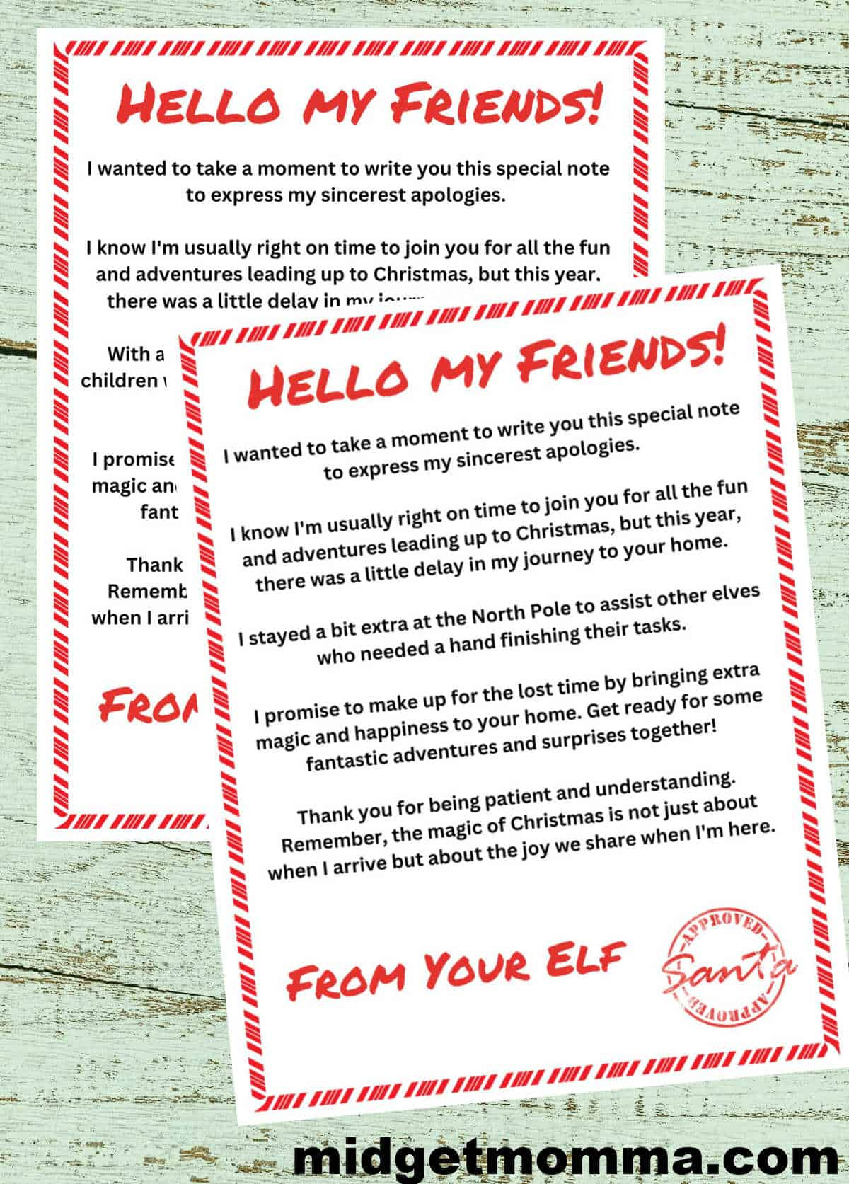 What To Do If Your Elf Is Late + Free Elf Late Arrival Letters throughout Printable Elf On The Shelf Late Arrival Letter