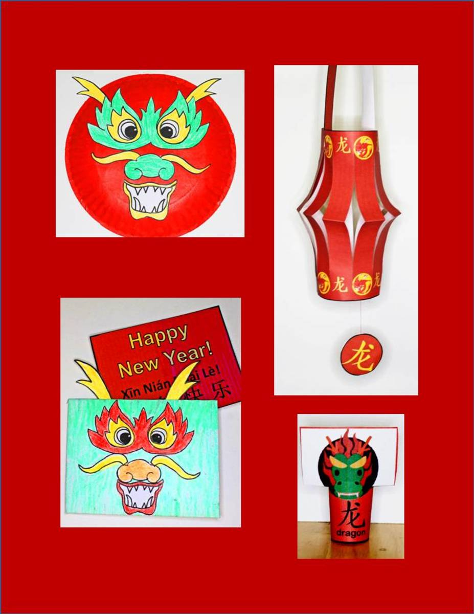 Year Of The Dragon Crafts: Printable Kid Projects For Chinese New regarding Chinese New Year Dragon Craft Free Printable