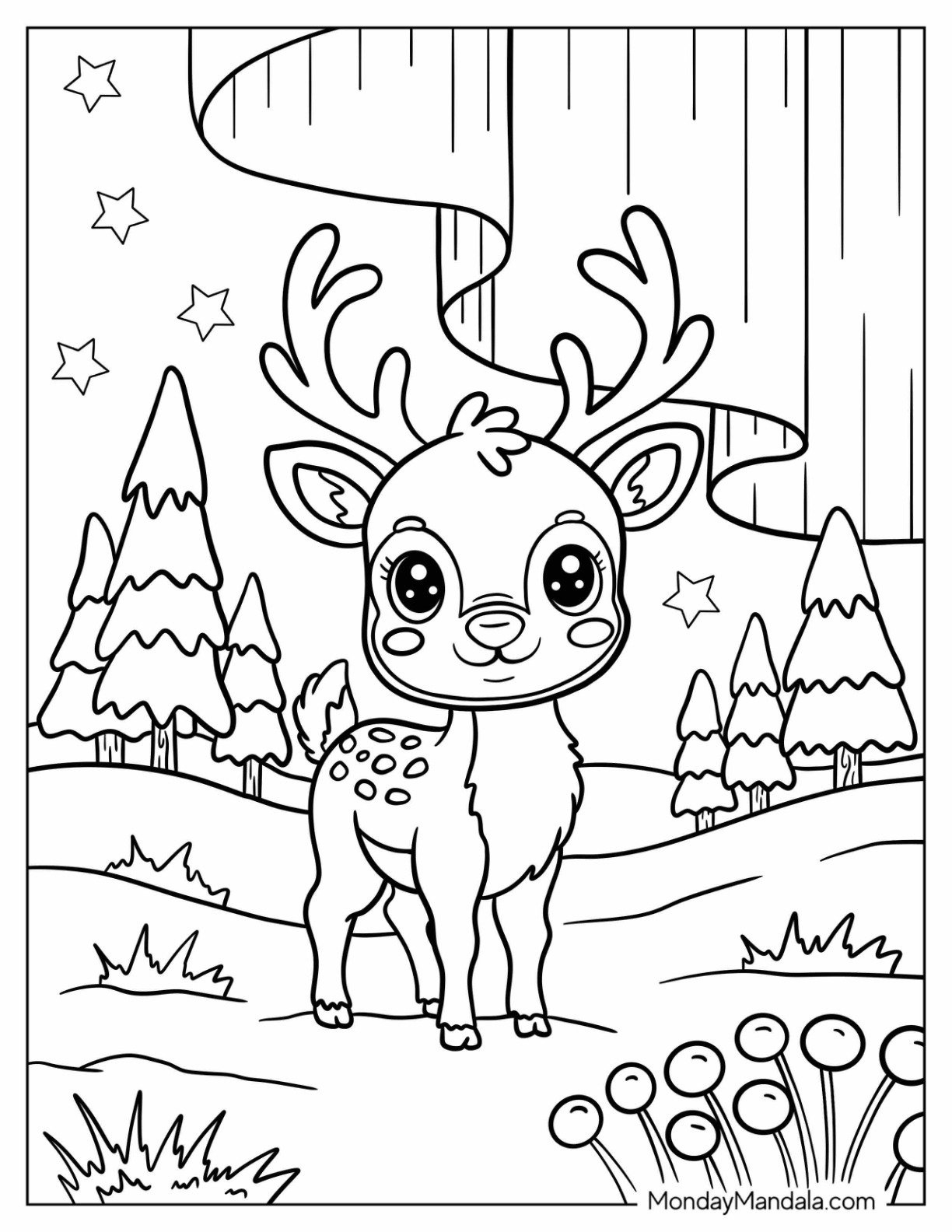 35 Arctic Animals Coloring Pages (Free Pdf Printables) in Free Printable Winter Animal Coloring Pages