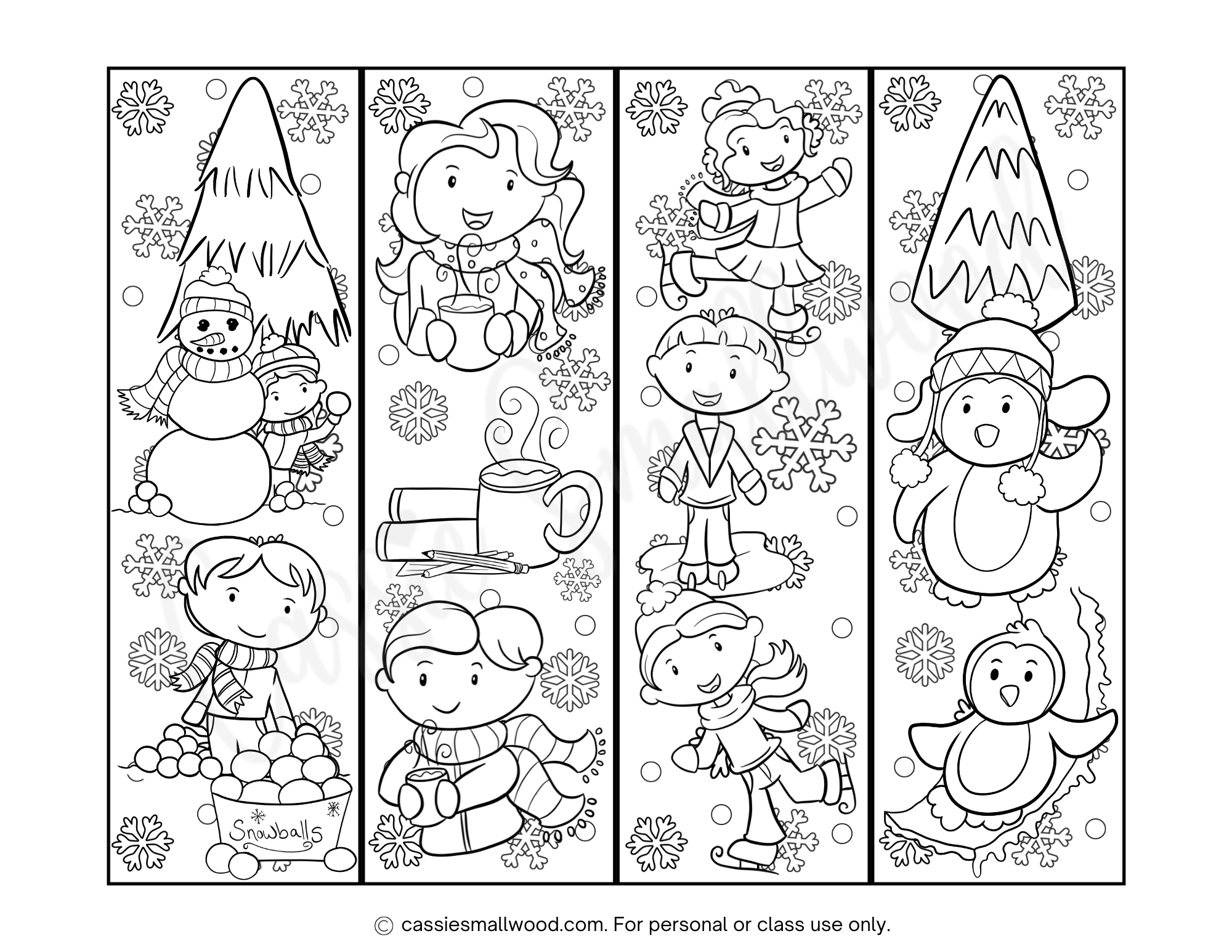 580 Bookmarks Ideas | Bookmarks, Free Printable Bookmarks with regard to Free Winter Bookmarks Printable