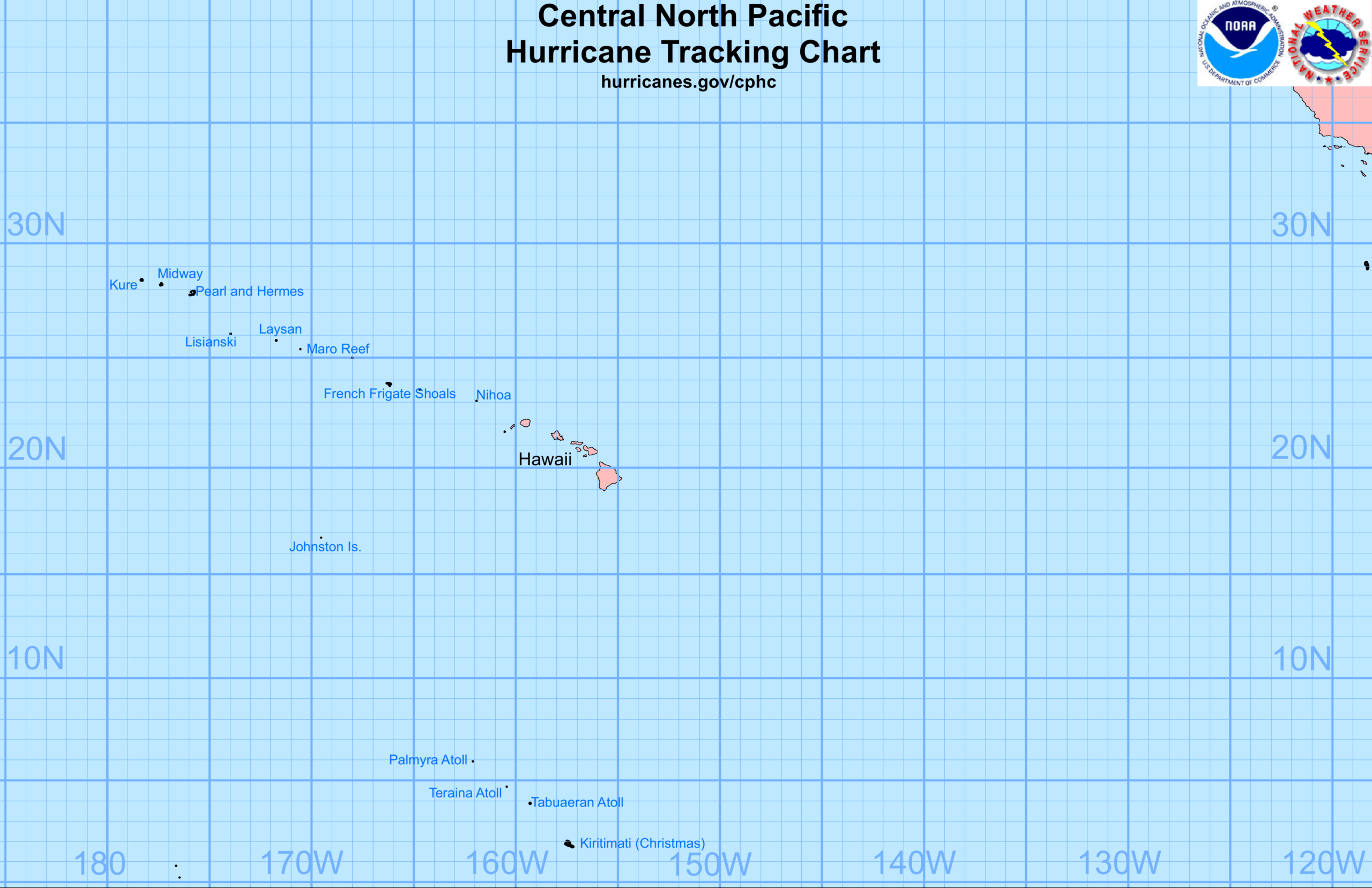 Atlantic And Eastern Pacific Hurricane Tracking Charts throughout Free Printable Hurricane Tracking Map