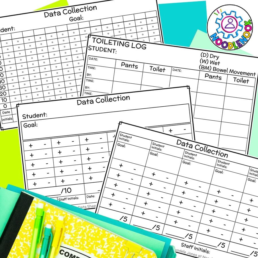 Best Iep Data Collection Sheets For Special Ed (Track Goals) throughout Printable Iep Goal Tracking Sheets
