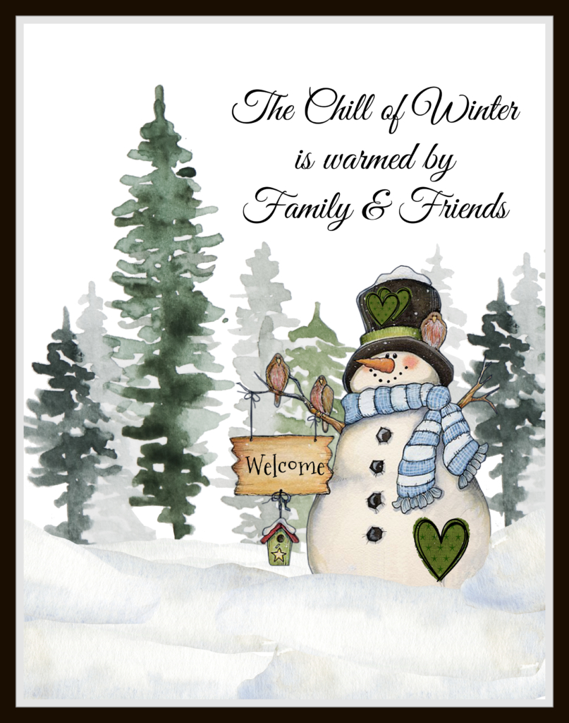 Celebrate The Season With Free Winter Printables - My Home Of All within Printable Winter Scenes Pictures