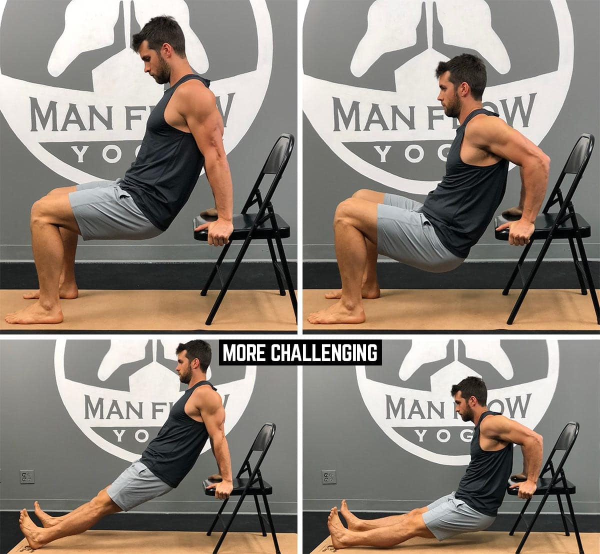 Challenging Chair Yoga Exercises - Man Flow Yoga throughout Free Printable Chair Yoga Exercises For Men