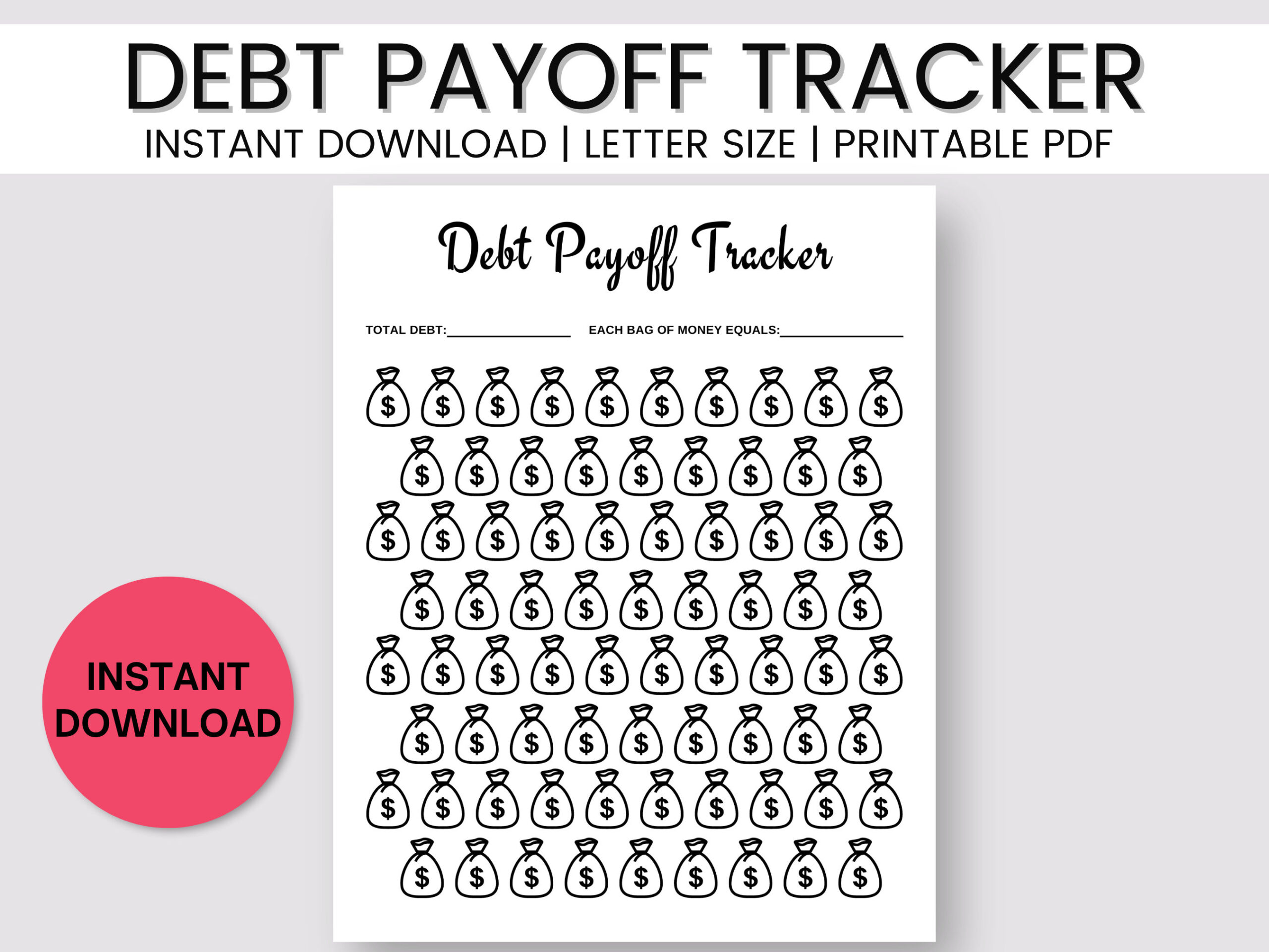 Debt Payoff Tracker Zum Ausdrucken, Debt Coloring Sheet, Debt for Debt Tracker Printable Coloring Pages