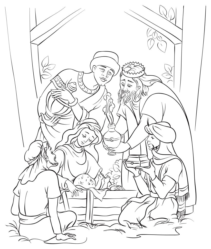 Día De Reyes Free Coloring Pages - Printable pertaining to Printable Epiphany Coloring Pages