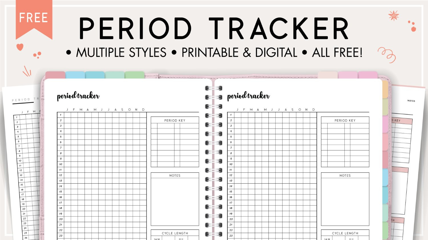 Download Printable Period Tracker Pdf - World Of Printables with regard to Pdf Period Tracker Printable