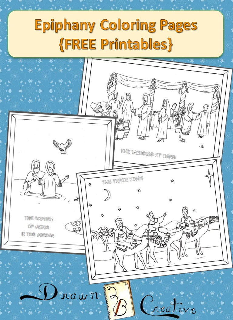 Epiphany Coloring Pages - Drawn2Bcreative in Epiphany Coloring Page Free Printable