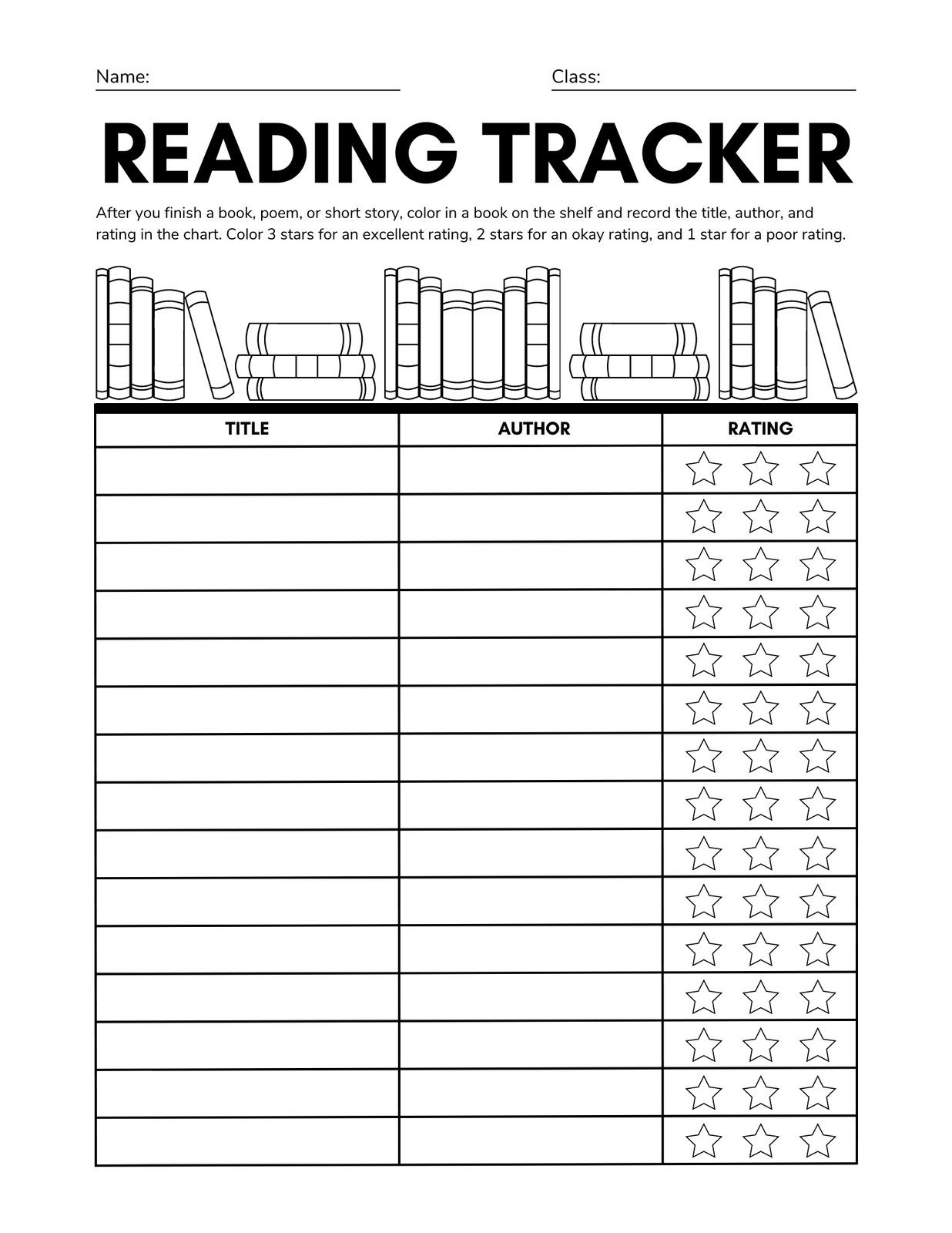 Free And Customizable Reading Log Templates within Daily Reading Tracker Printable