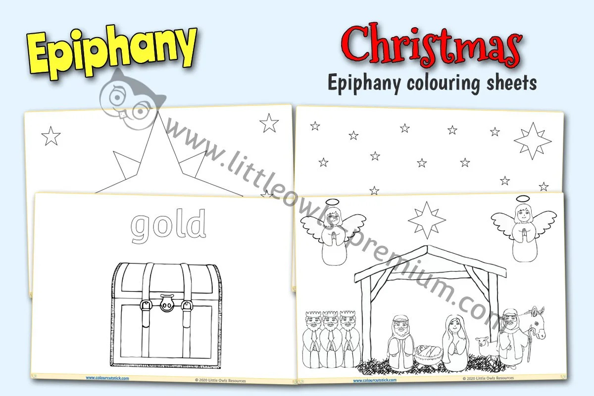 Free And Premium 'Epiphany' Early Years (Eyfs) Editable Printable regarding Free Epiphany Printables