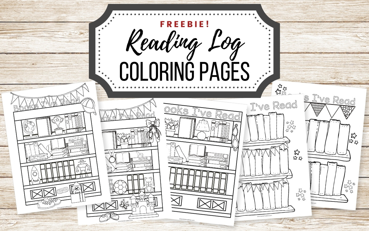 Free Coloring Reading Log Printable - Leslie Maddox regarding Printable Coloring Reading Log