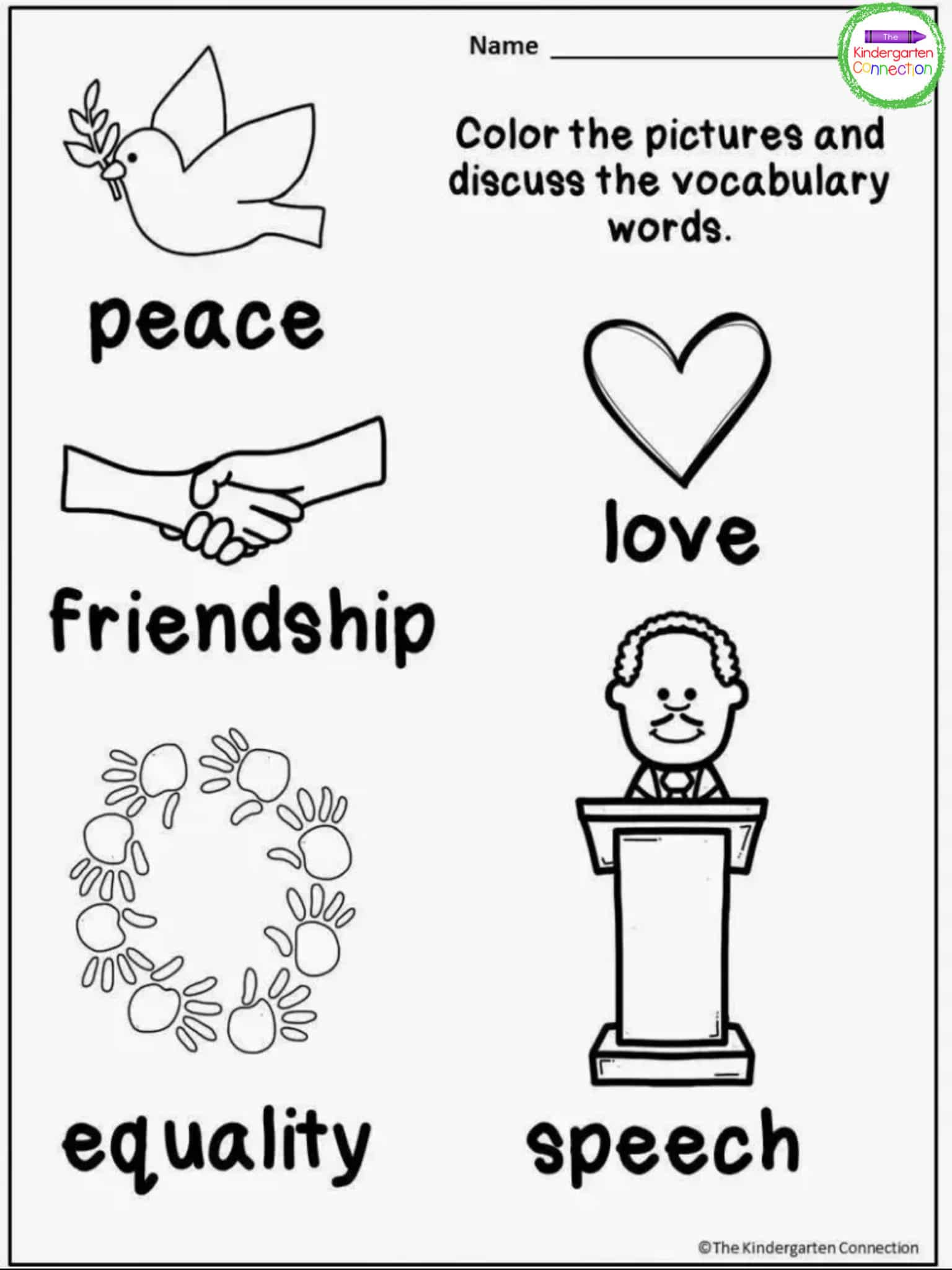 Free Martin Luther King, Jr. Printables And Read Alouds For in Martin Luther King Jr Activities Printable