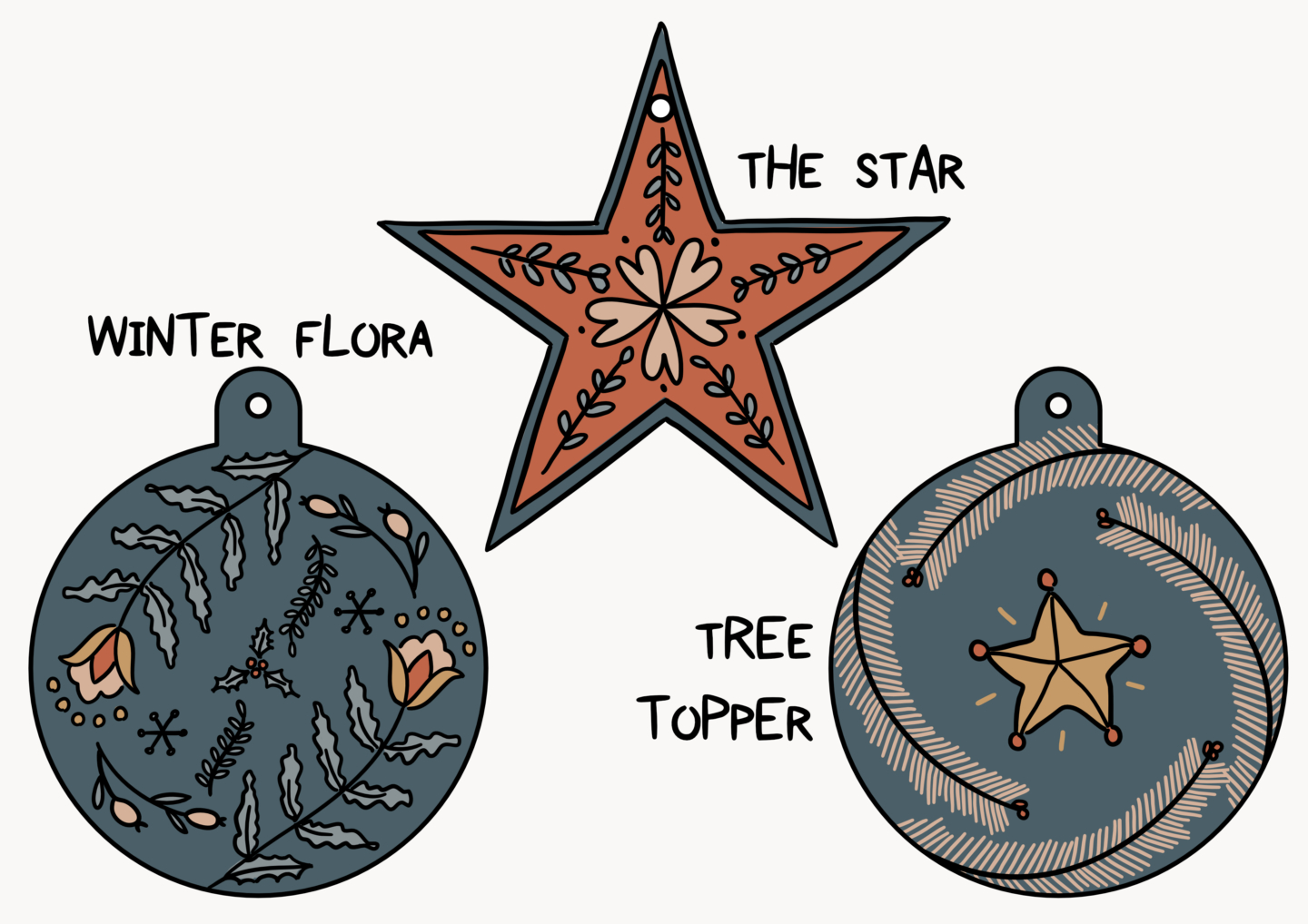 Free Printable Christmas Decorations – Work Over Easy throughout Free Printable Winter Decorations