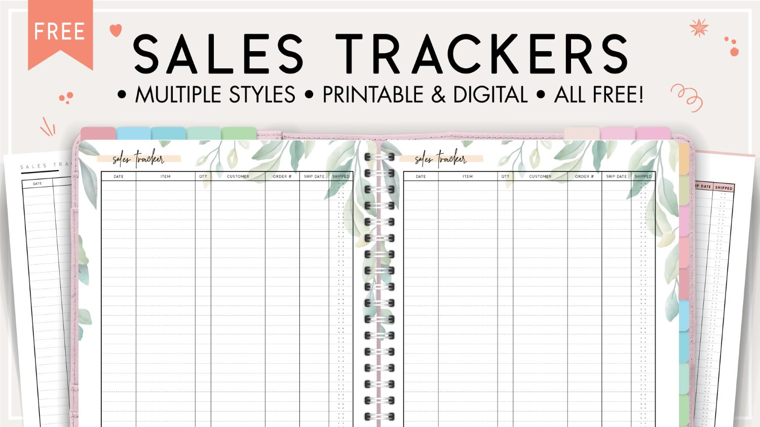 Free Sales Tracker Template Pdf - World Of Printables throughout Free Printable Sales Tracker