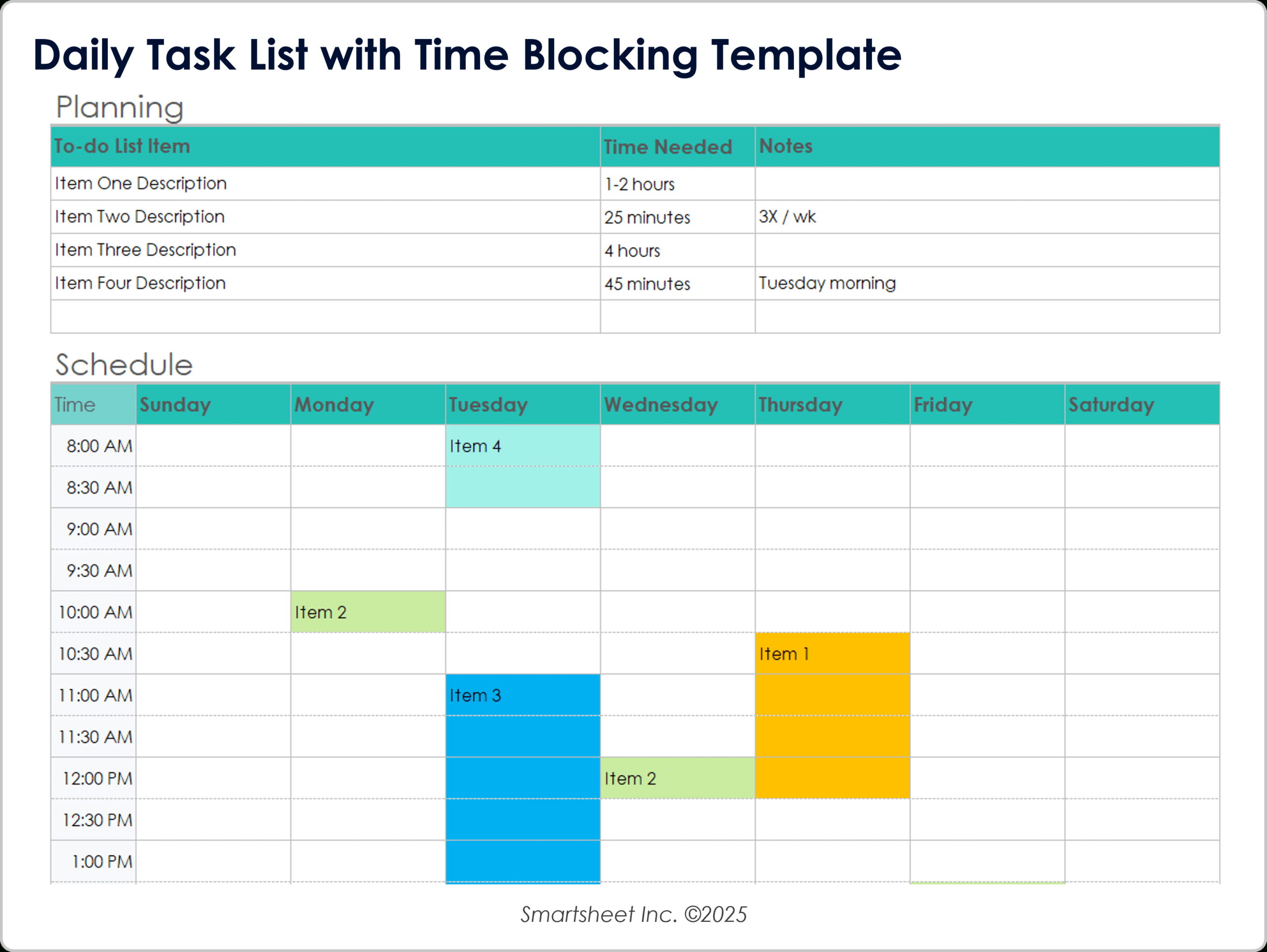 Free To-Do Lists &amp;amp; Task Tracker Templates with regard to Daily Task Tracker Printable