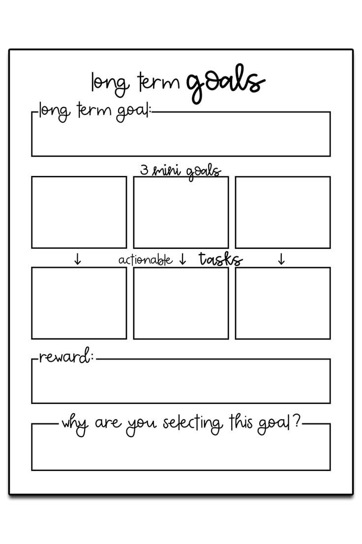 Goal Setting Worksheets - Updated For 2026 - 3 Free Goal Planner within Downloadable Printable Goal Setting Worksheet