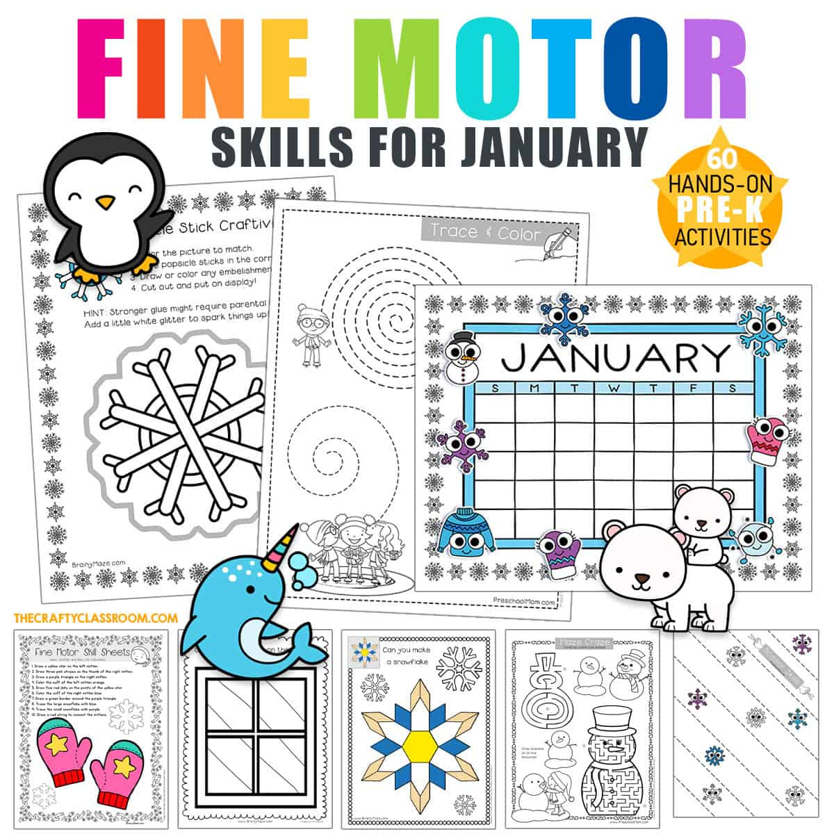 January Preschool Themes - Preschool Mom regarding January Themes For Preschool Printable