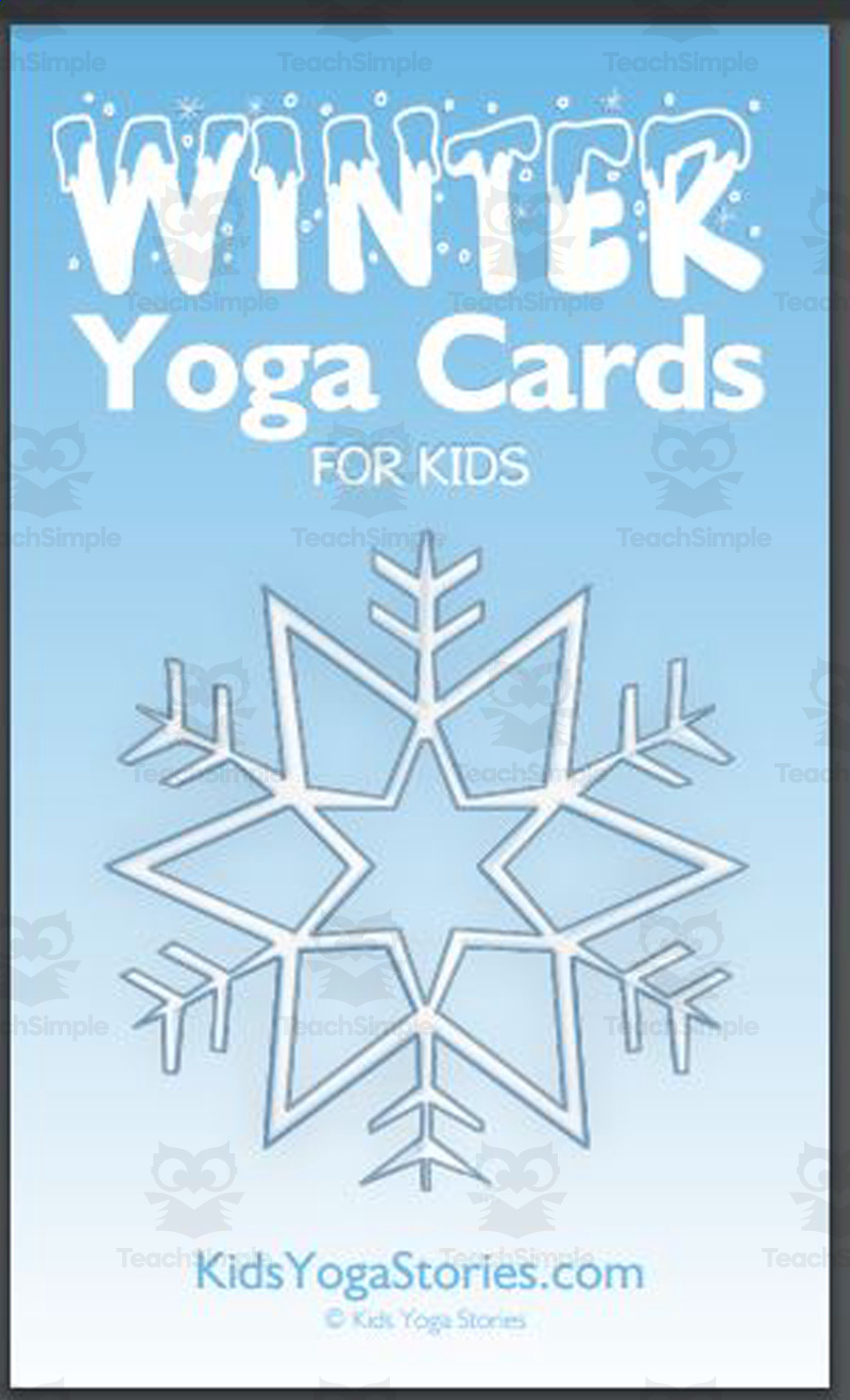 Kids Yoga Stories: Winter Yoga Cards For Kids throughout Free Printable Winter Yoga Cards