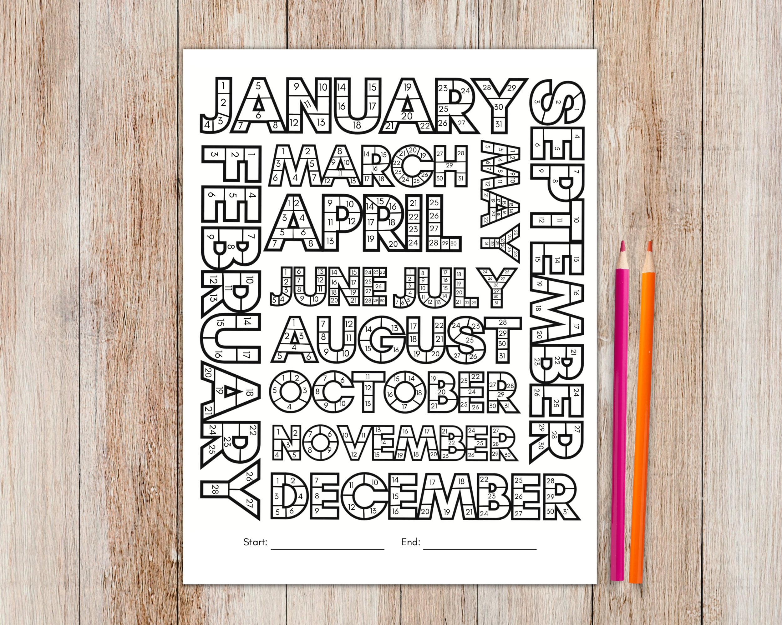 Leap Year 2026 Workout Tracker, 365 Day Habit Tracker, 365 Days Of regarding 2026 Workout Tracker Printable Free