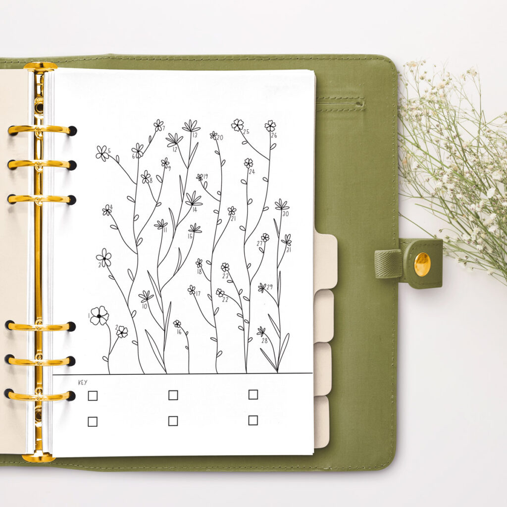 May Mood Tracker And Habit Tracker - Free Bullet Journal Style with May Mood Tracker Printable